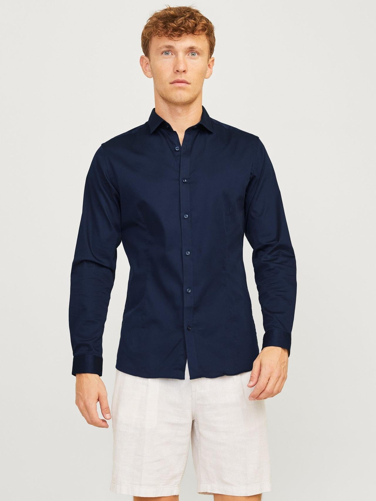 12097662/Navy Blazer JACK AND JONES