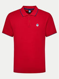 POLO SHORT SLEEVE COLLAR W/STRIPED IN CONTRAST 