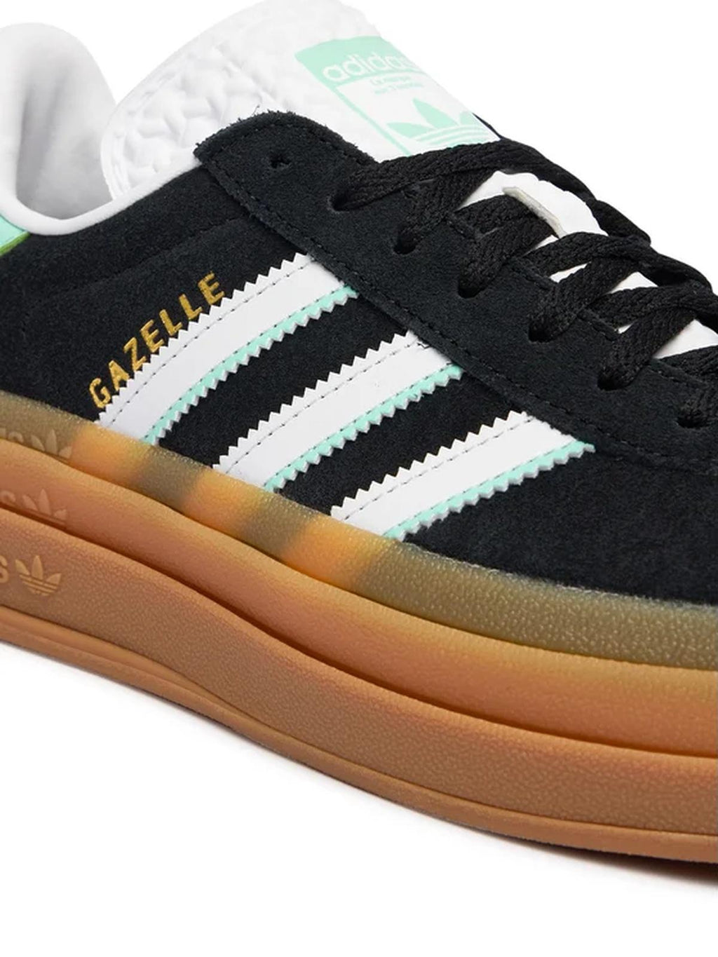 GAZELLE BOLD J      CBLACK/FTWWHT/GUM1 