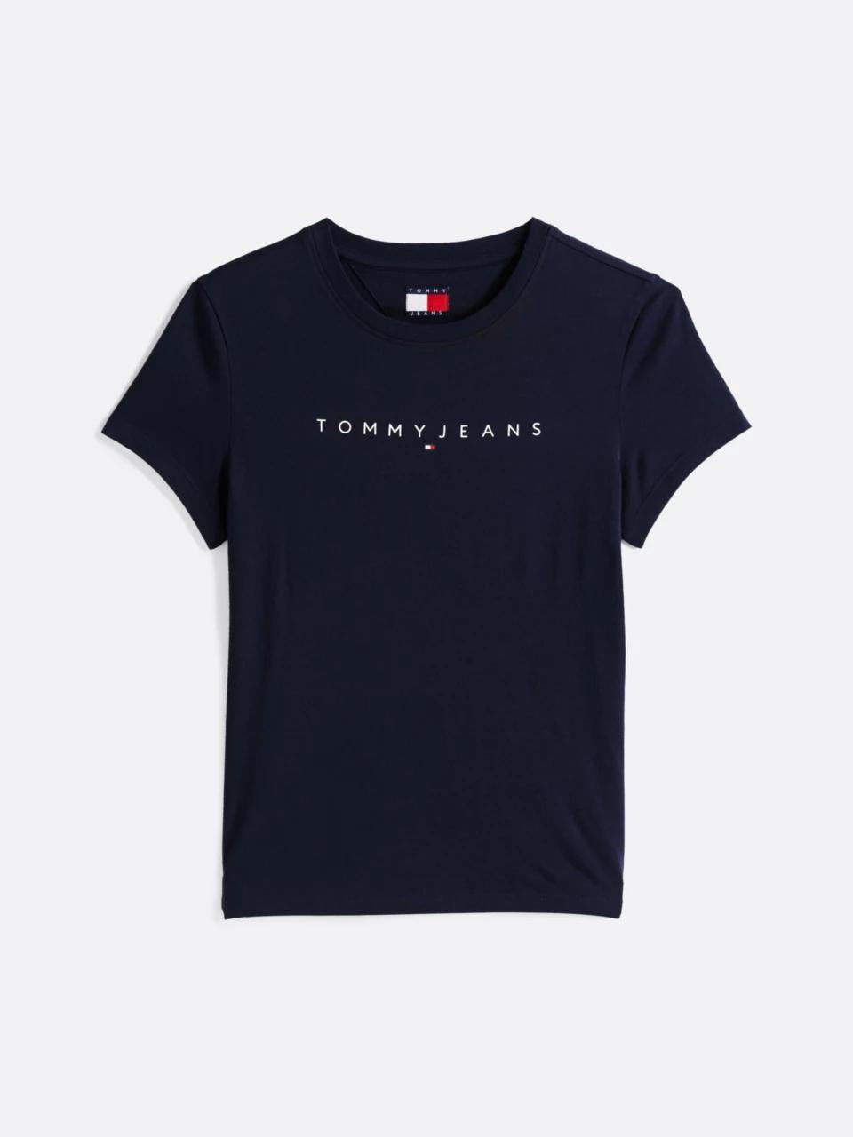 TJW SLIM LINEAR TEE DW0DW18398/C1G TOMMY JEANS