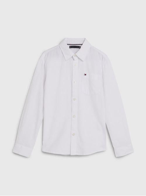 HEMP RELAXED SHIRT L/S KB0KB08142T/YBR TOMMY HILFIGER