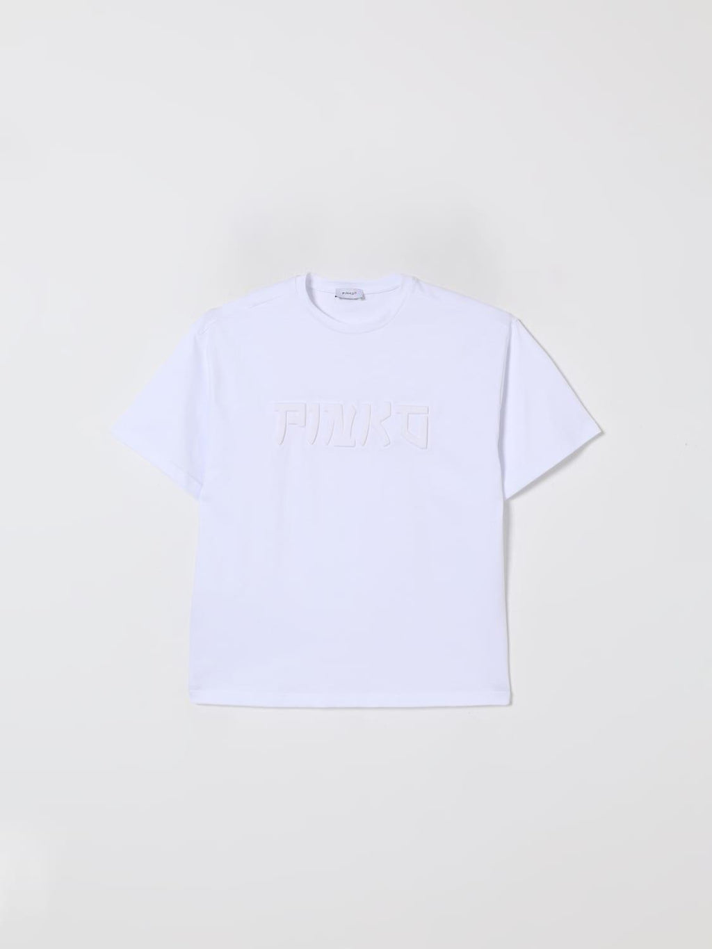 T-SHIRT MANICA LUNGA CON STAMPA CUORE PINKO 