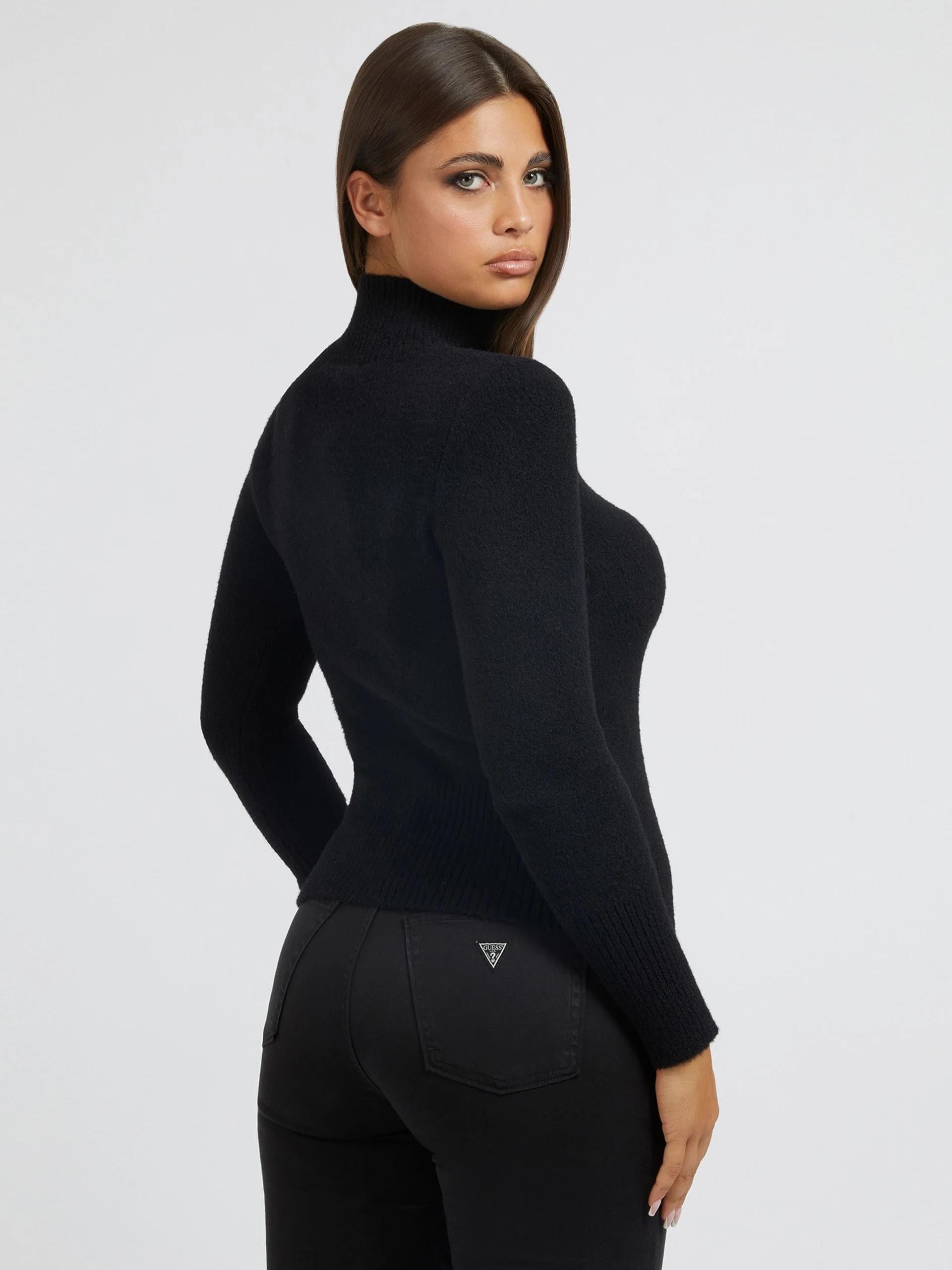 MARION TN LS SWEATER W2RR17Z2YA0/JBLK GUESS