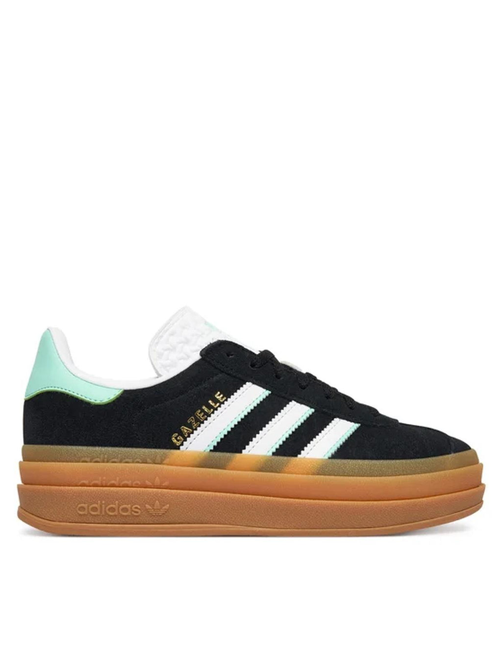 GAZELLE BOLD J      CBLACK/FTWWHT/GUM1 
