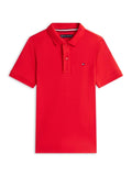 TOMMY HILFIGER INTERLOCK RWB POLO SS
