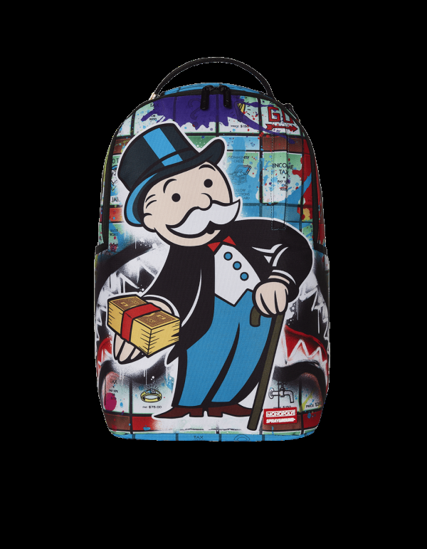 MONOPOLY MAN SPRAYED BOARD 