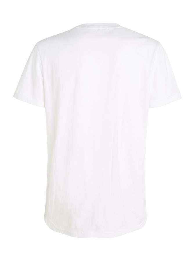 BADGE TURN UP SLEEVE J30J323482/YAF CALVIN KLEIN JEANS