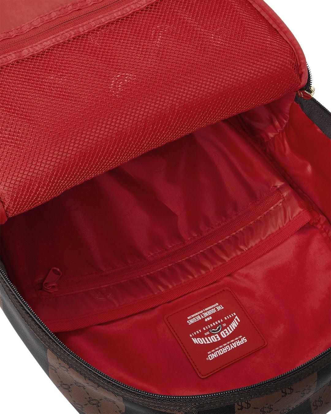 ENLARGED CHECKS PARIS<BR/>BACKPACK 