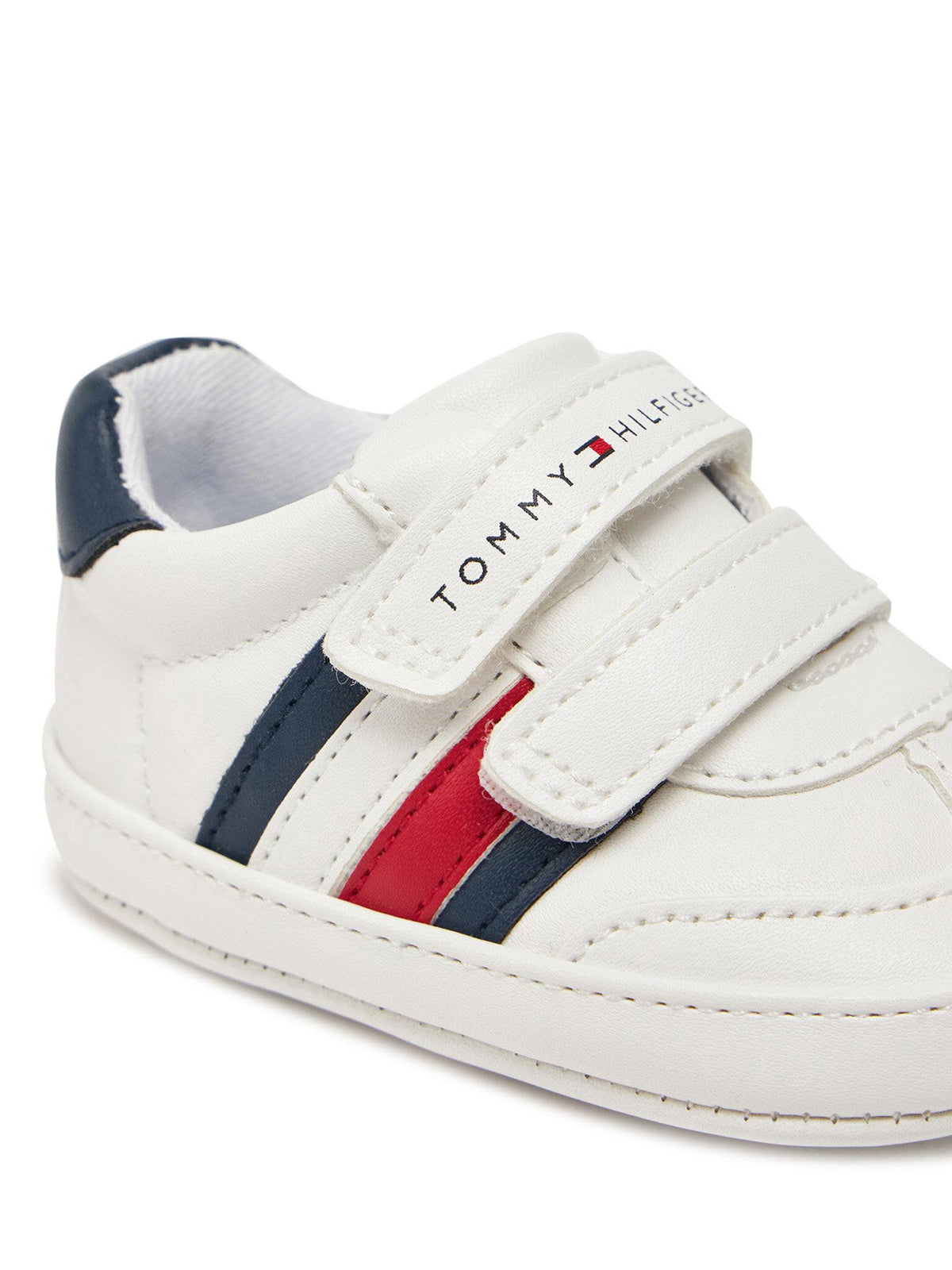 STRIPE SNEAKER BASSA VELCRO 