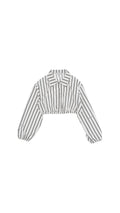 CAMICIA CROPPED IN POPELINE RIGA PINKO KFCA011 C CR012/D447 PINKO