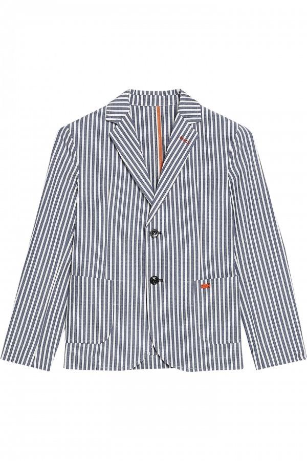 GIACCA SEERSUCKER RIGHE QA3016T3394/Q9160 LIU JO