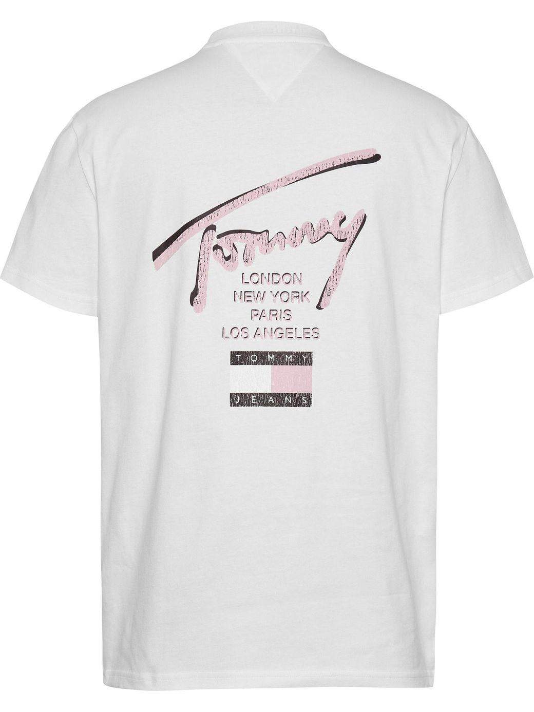 TJM REG TOMMY SIGN C DM0DM21106/YBL TOMMY JEANS