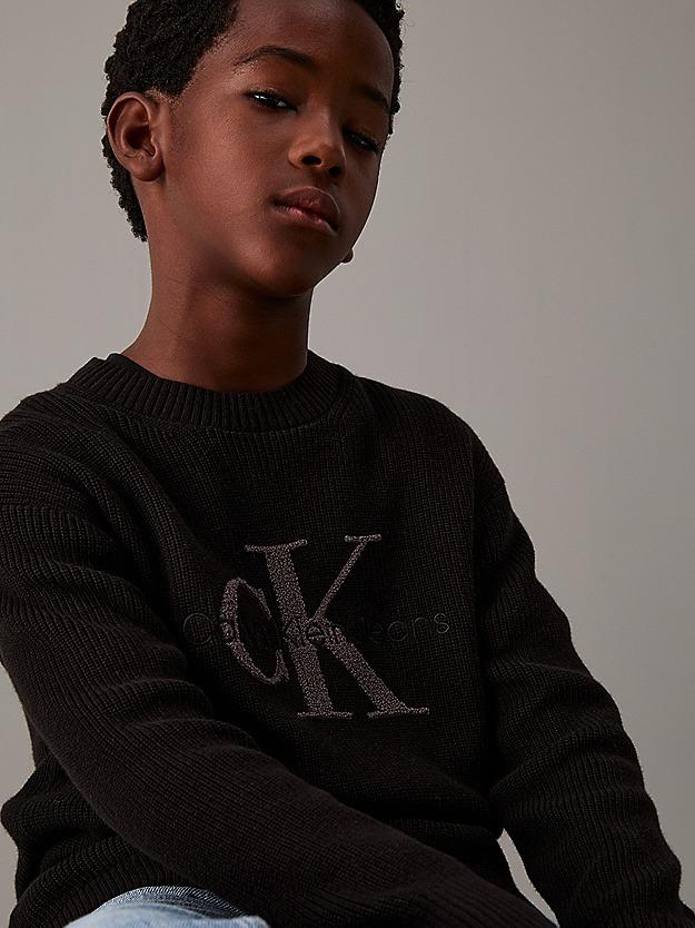 TOWELLING CK STITCH SWEATER IB0IB02219T/BEH CALVIN KLEIN JEANS