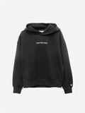 CKJ LOGO BOXY HOODIE 