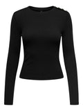 ONLY ONLCHECKIE LIFE L/S TOP BOX JRS