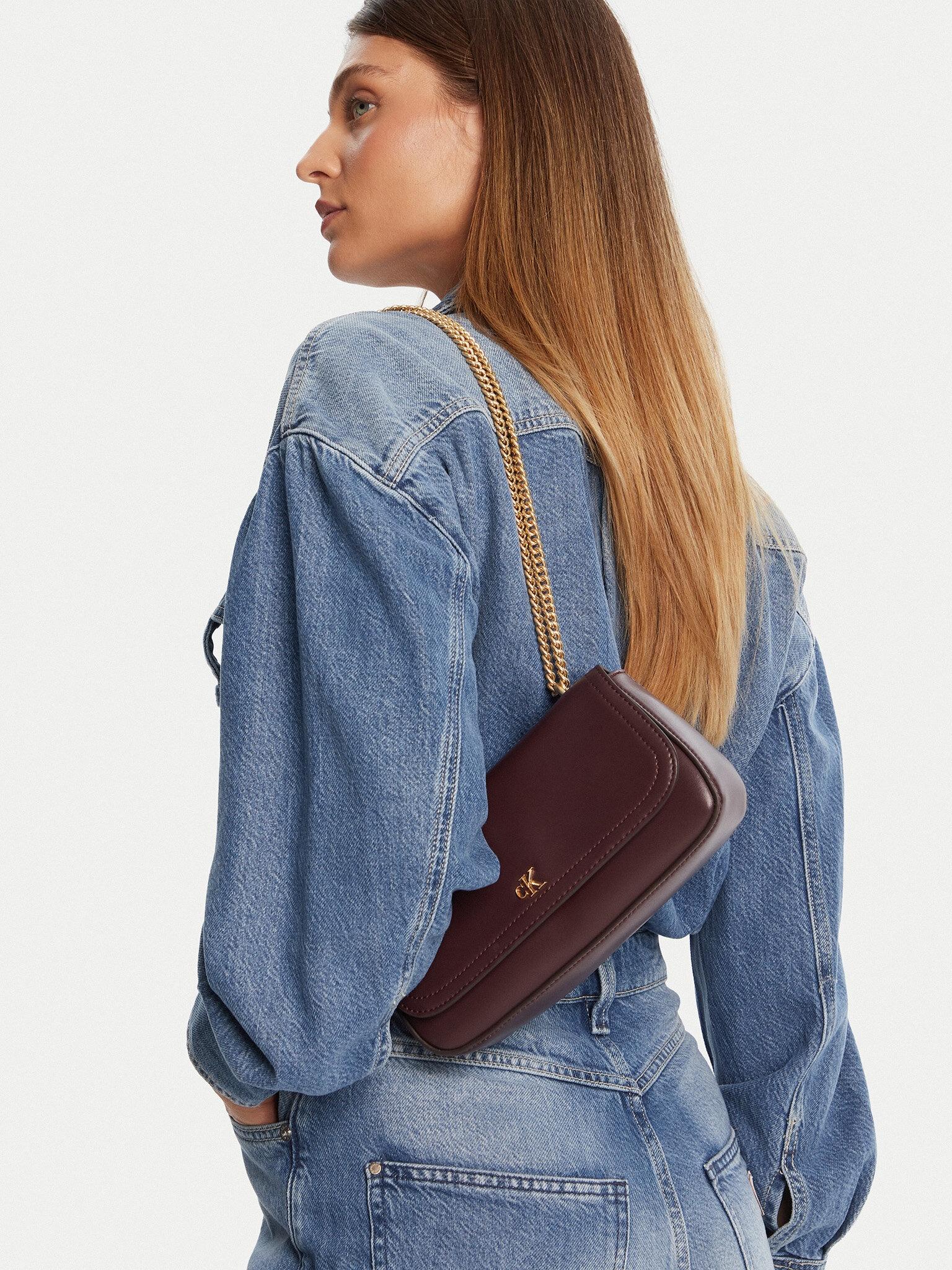 CK CONVERTIBLE CHAIN SMALL BAG 