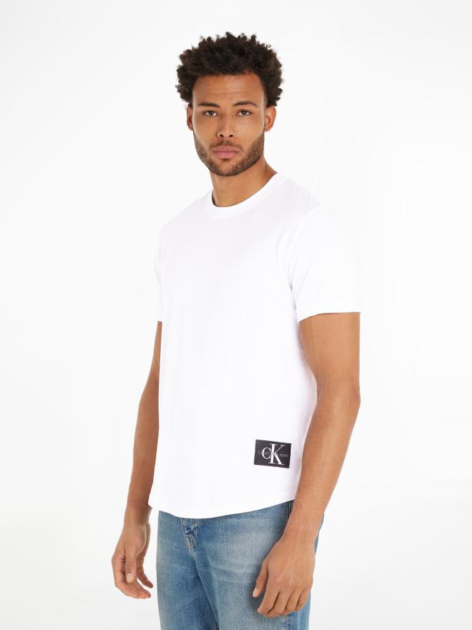 BADGE TURN UP SLEEVE J30J323482/YAF CALVIN KLEIN JEANS