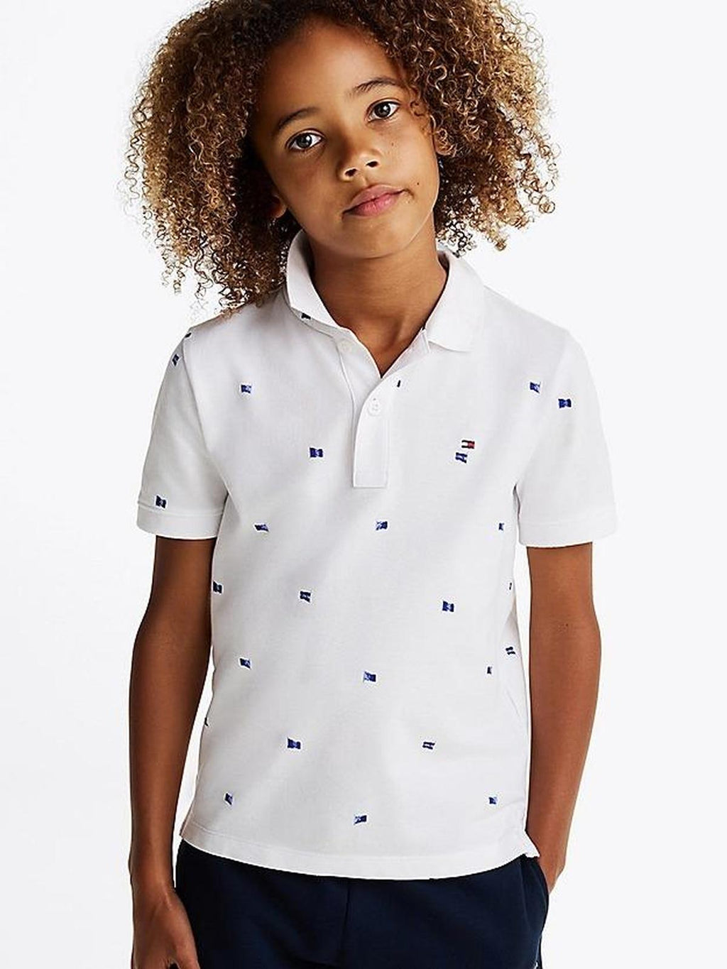 FLAGS PRINTED REG POLO SS 