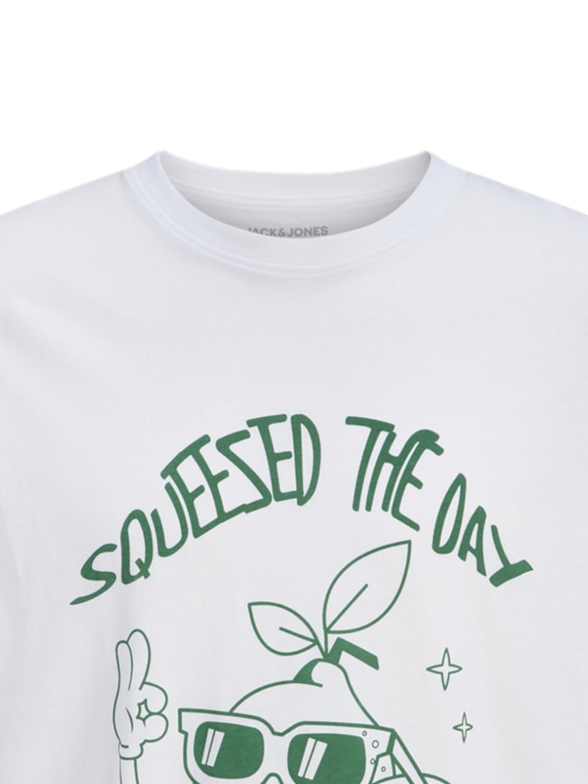 JJFUNNY FRUIT TEE SS CREW NECK 