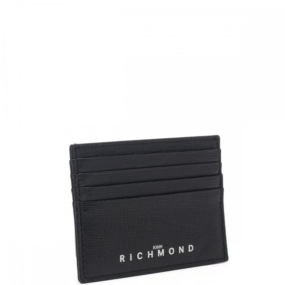 CARD HOLDER JR-W106/BLACK JOHN RICHMOND