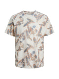 JACK AND JONES JORMONTAUK AOP TEE CREW NECK