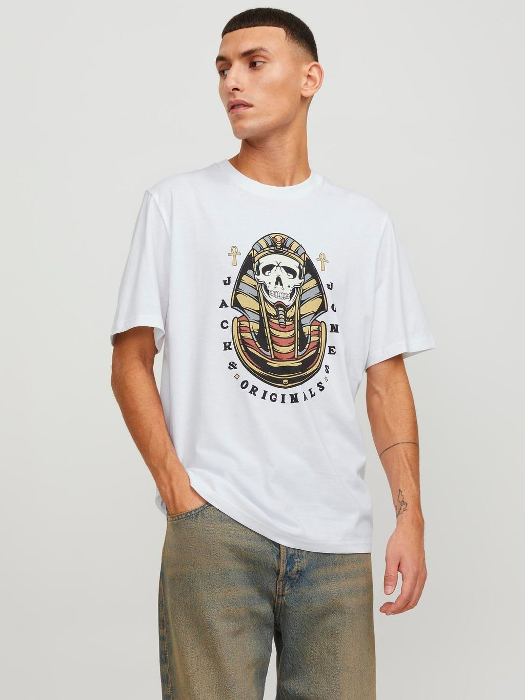 12249345/Bright White JACK AND JONES