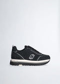 LIU JO MAXI WONDER 71 - SNEAKER PRINTED COW SUEDE 