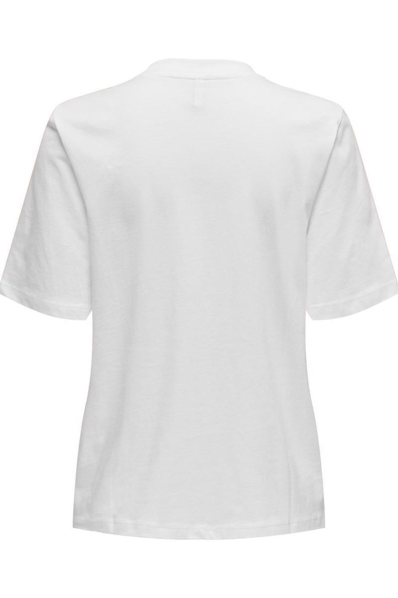 ONLJULIA LIFE S/S TOP BOX JRS 15324847/Bright White ONLY