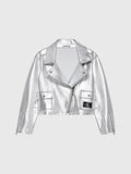 SILVER PERFECTO HWK JACKET IG0IG02307T/0IM CALVIN KLEIN JEANS