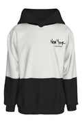 BRUSHED FLEECE CLR BLOCK HOODI 