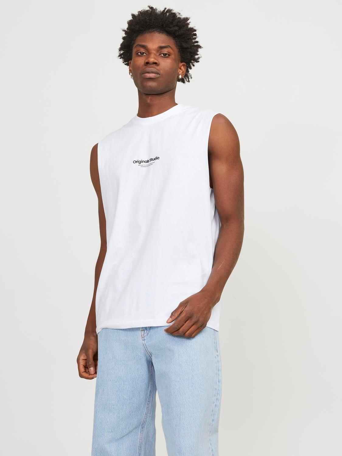 12250430/Bright White JACK AND JONES