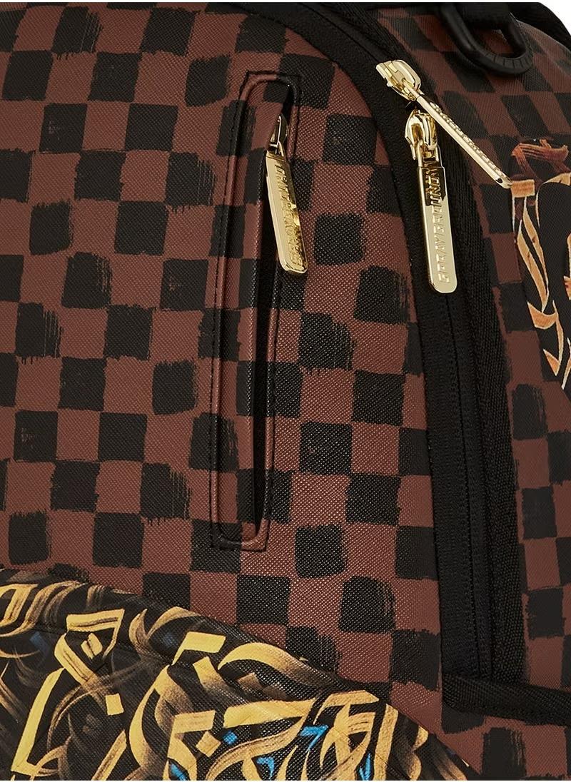 DIAA ALAM 1B BROWN BACKPACK 910B6800NSZ/ SPRAYGROUND