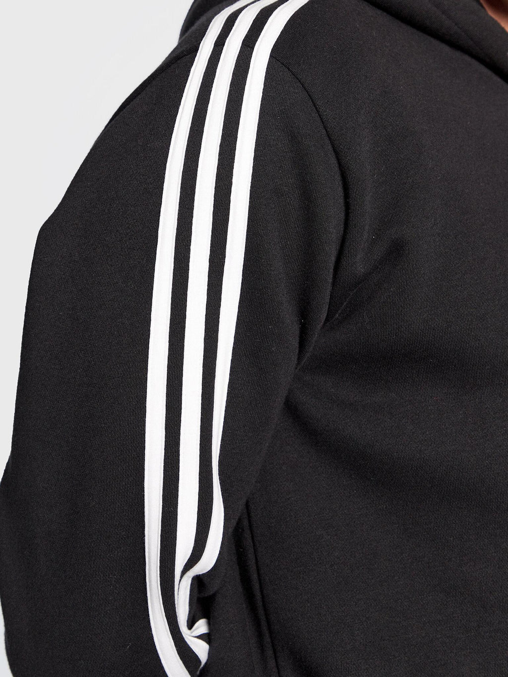 3-STRIPES HOODY     BLACK 
