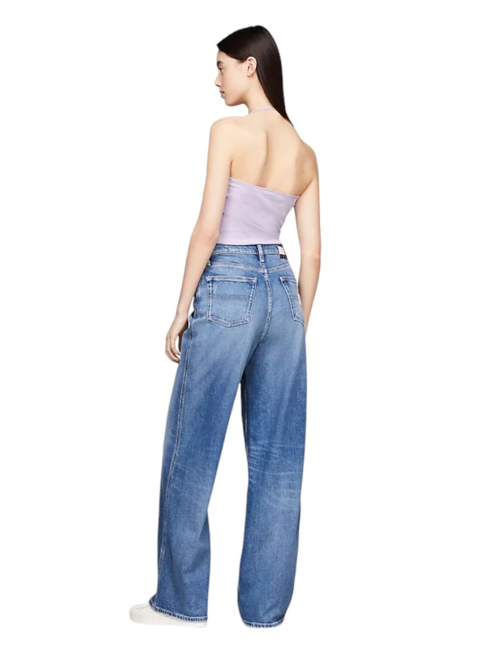 TJW SLIM RIB BADGE S DW0DW17895/W06 TOMMY JEANS