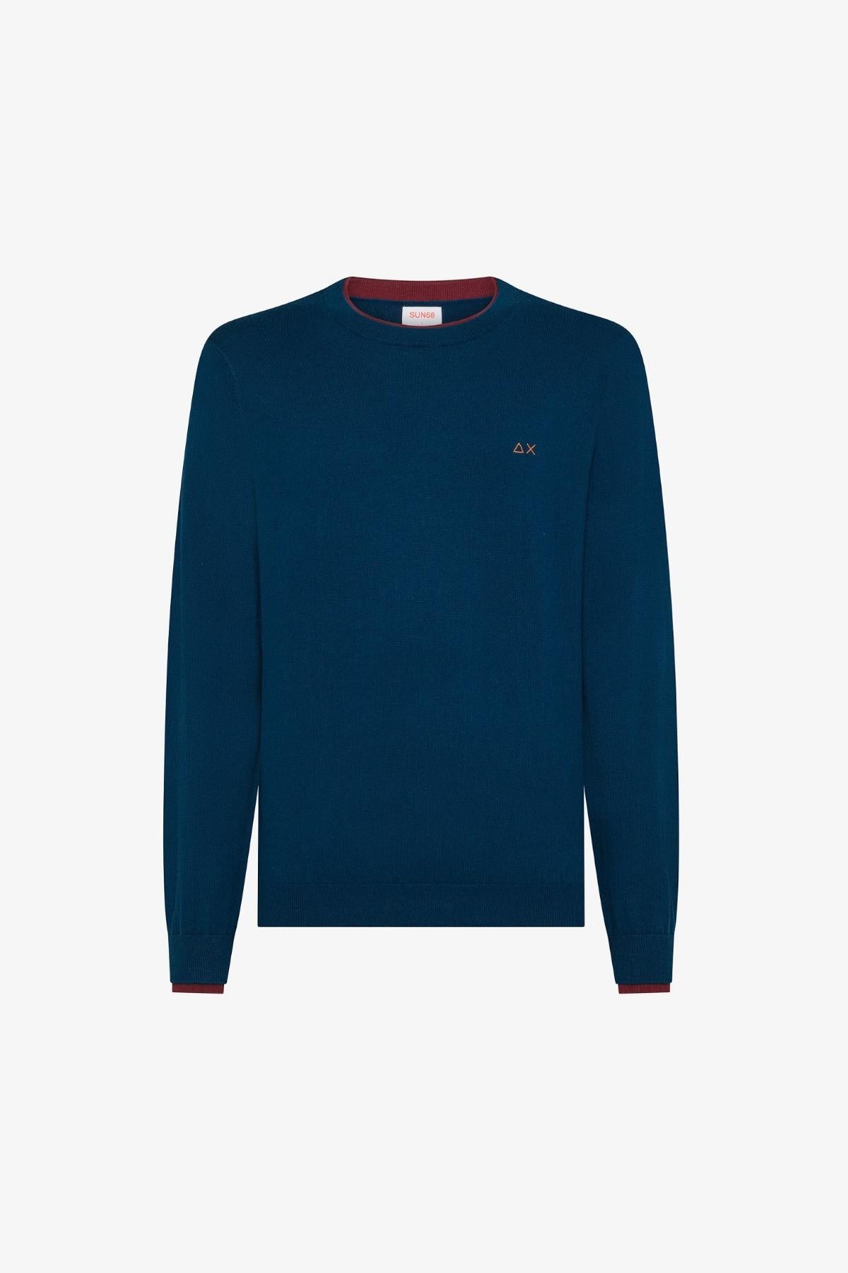 ROUND SWEATER DOUBLE RIB L/S 