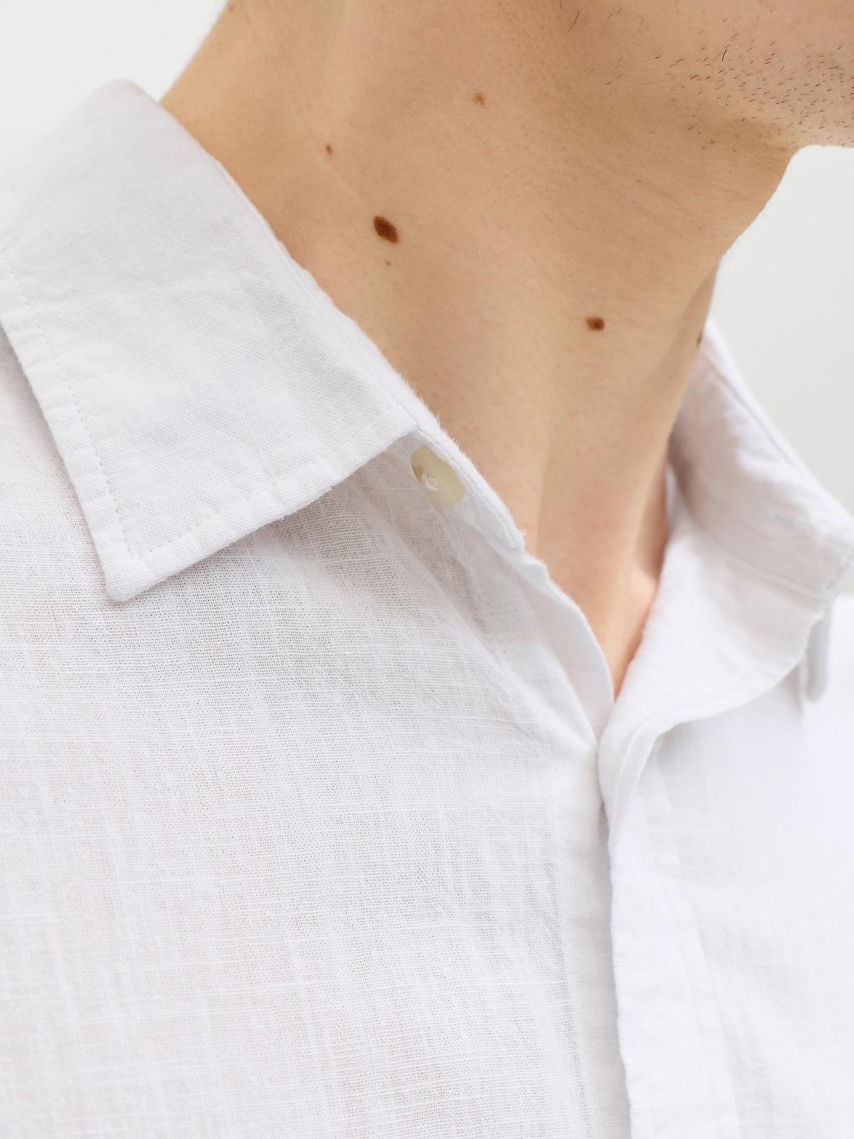 JJESUMMER LINEN BLEND SHIRT L/S SN 