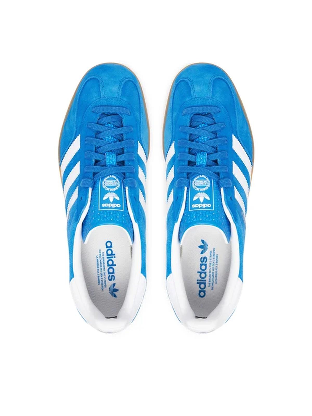 GAZELLE INDOOR      BLUEBIRD/FTWWHT/GUM2 