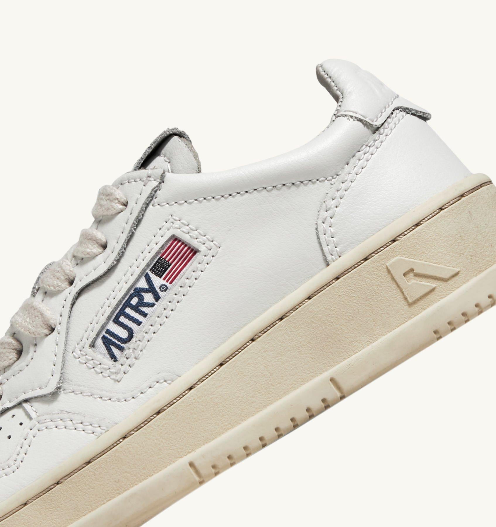 SNEAKERS LOW IN PELLE KULK/LL15 AUTRY