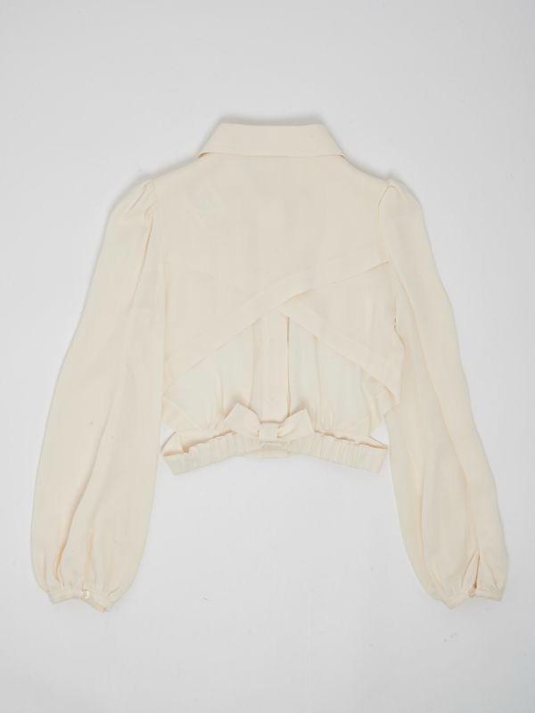 BLUSA IN VISCOSA CON BOTTONI L 