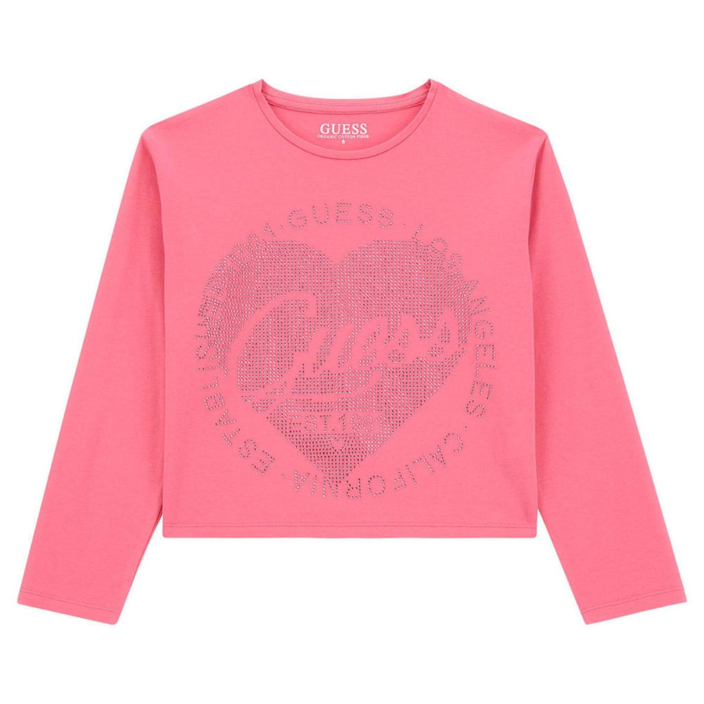 LS T-SHIRT J4YI18K6YW4/G65E GUESS