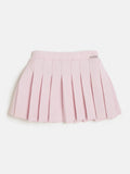 PLEATED MINI SKIRT 