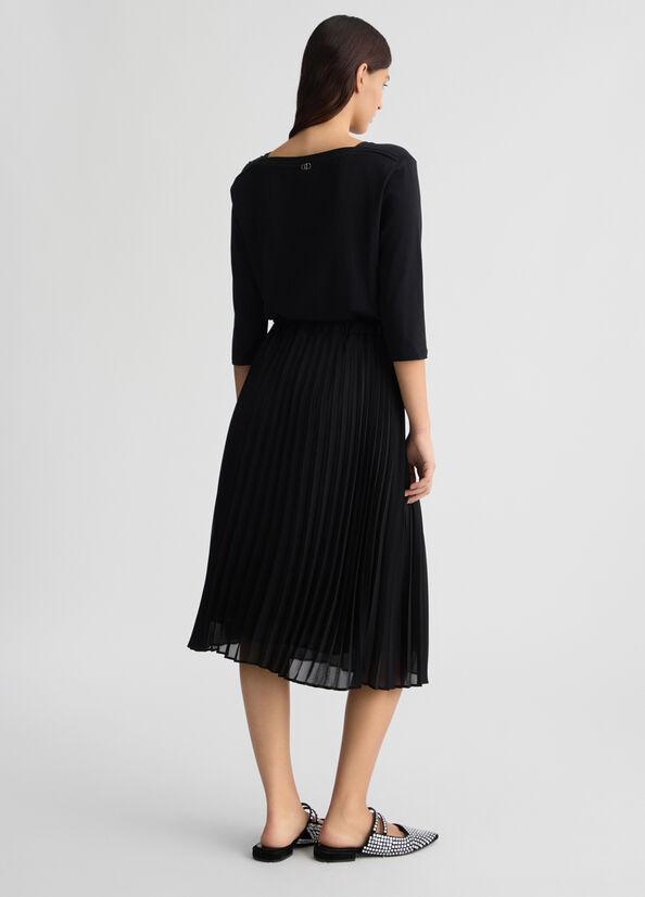 ABITO JERSEY E GEORGETTE 
