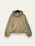 LOVEme Giacca a bomber con cappuccio ed elastico a fondo regolabile