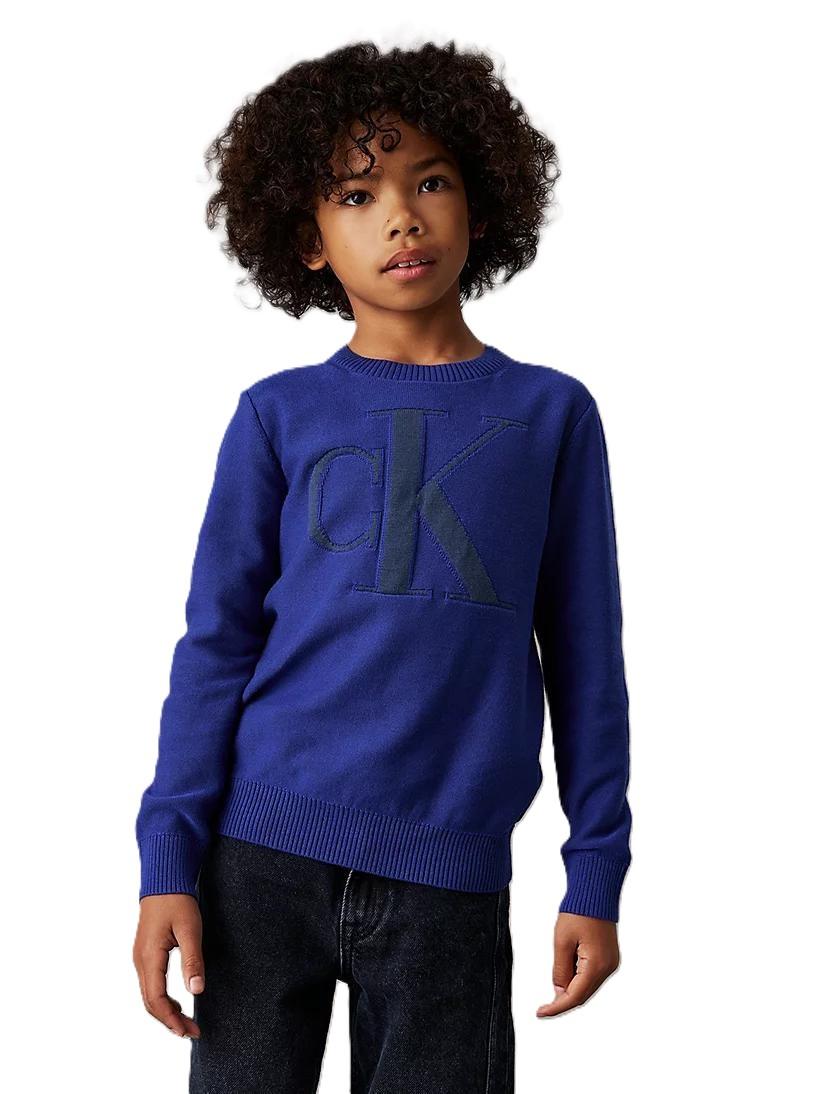 MONOGRAM REG. SWEATER IB0IB02152T/C6Z CALVIN KLEIN