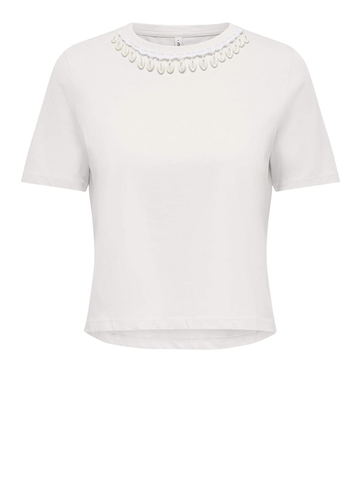 15372088/Cloud Dancer Shell neckline ONLY