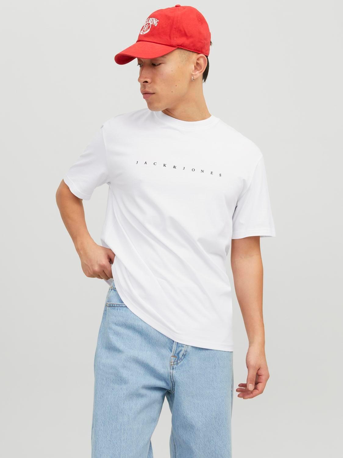 12234746/White JACK AND JONES