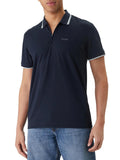 JACK AND JONES JCOFUSION BRANDING POLO ZIP SS