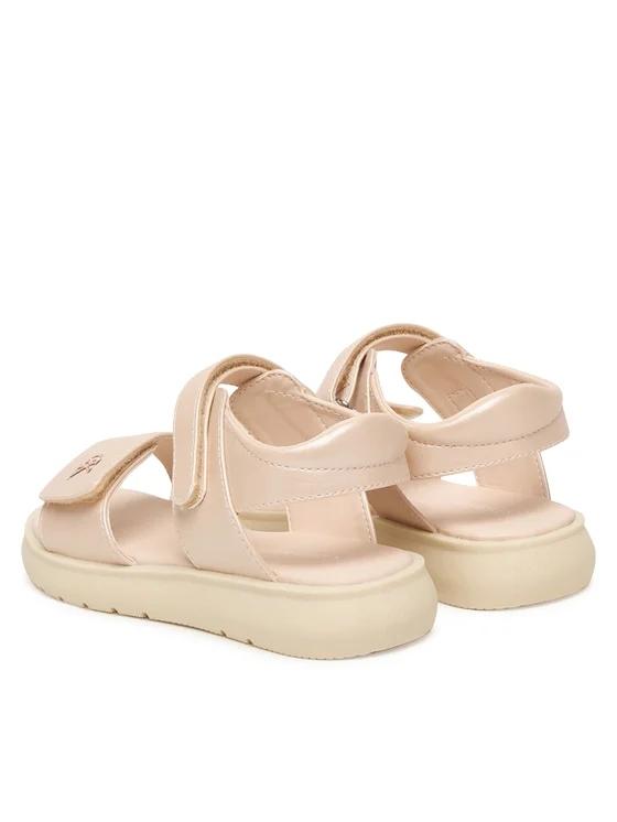SANDALO VELCRO ROSA 