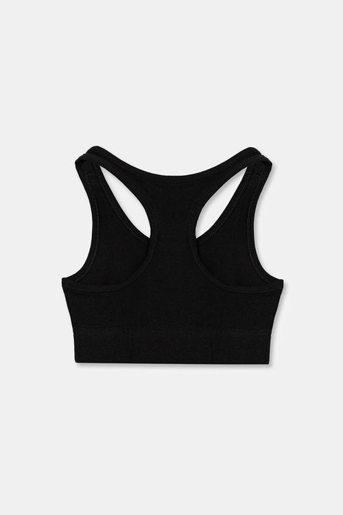 JG LIN BRA TOP BLACK/WHITE 