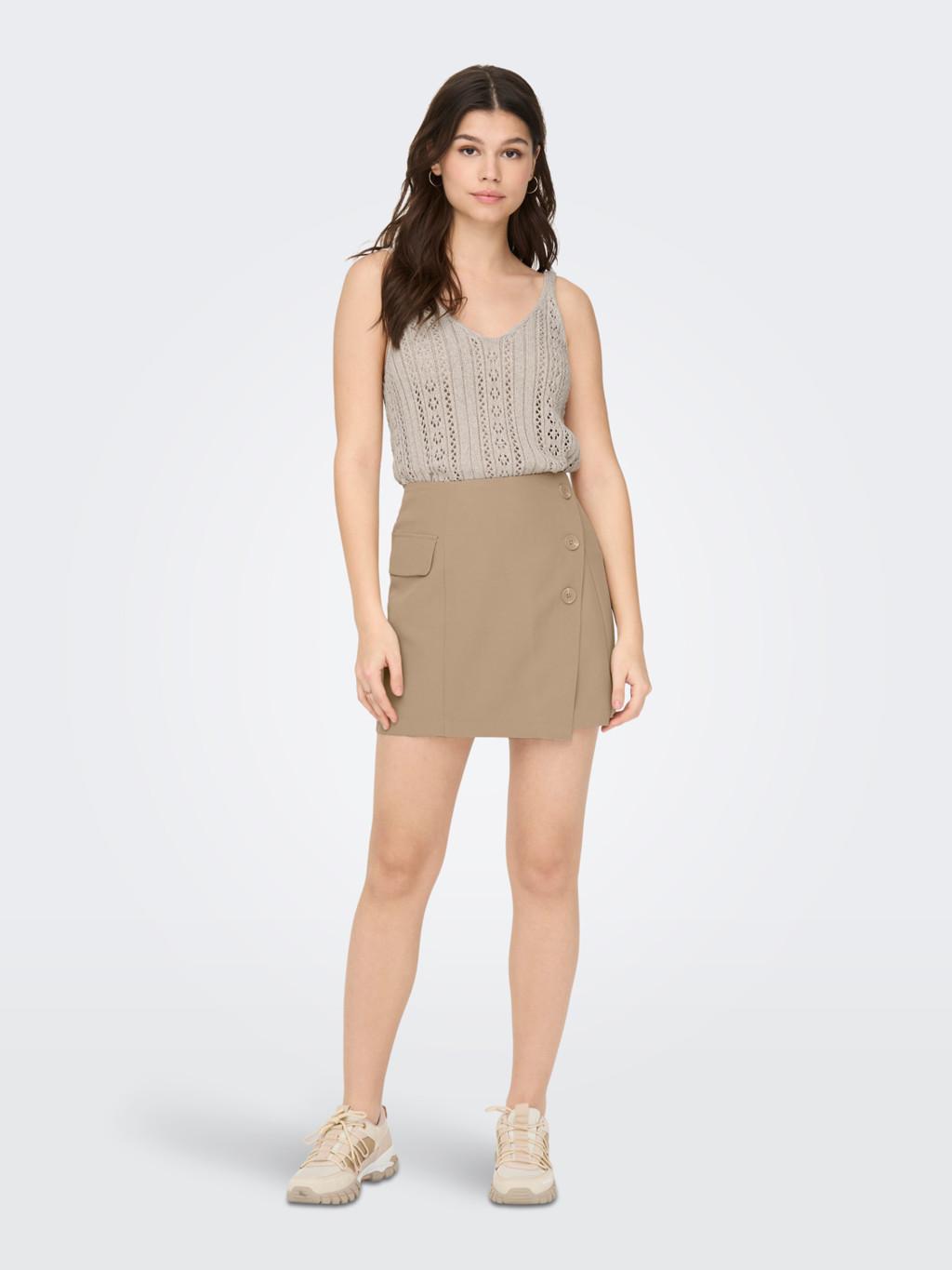 ONLBERRY HW SHORT SKIRT TLR 